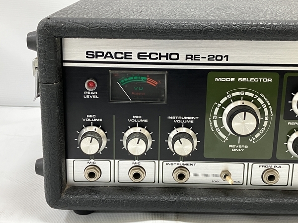Roland SPACE ECHO RE-201 テープ エコー オーディオ エフェクター ローランド 音響機材 ジャンク H8634681_画像8