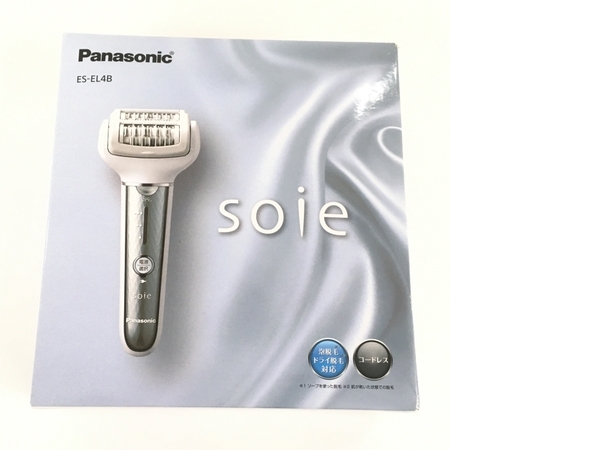 Panasonic Soie ES-EL4B-S 脱毛器 コードレス 美容 ソイエ パナソニック 中古 Y8640633_画像2