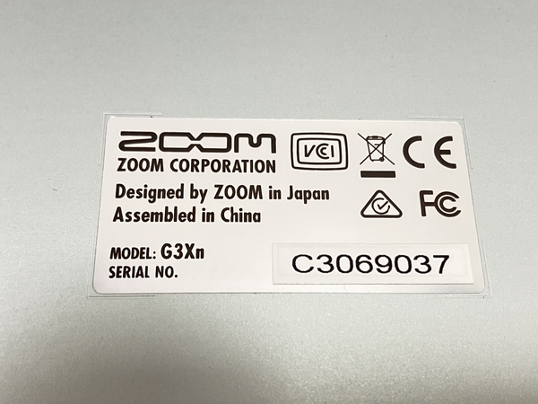 ZOOM G3Xn マルチエフェクター ズーム 音響 中古 H8665489_画像8