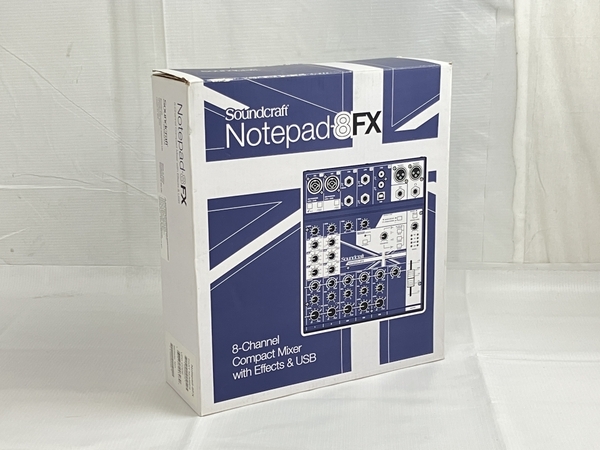 Soundcraft Notepad-8FX ミキサー オーディオインターフェイス 中古 N8649165の画像3