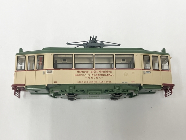KATO カトー 広島電鉄 200形 ハノーバー電車 HOゲージ 鉄道模型 中古 M8650005_画像6