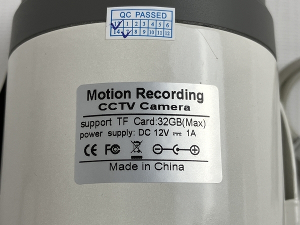 Motion Detection Camera Motion Recording CCTV Camera 防犯カメラ 屋外設置用カメラ 未使用 N8681665の画像6