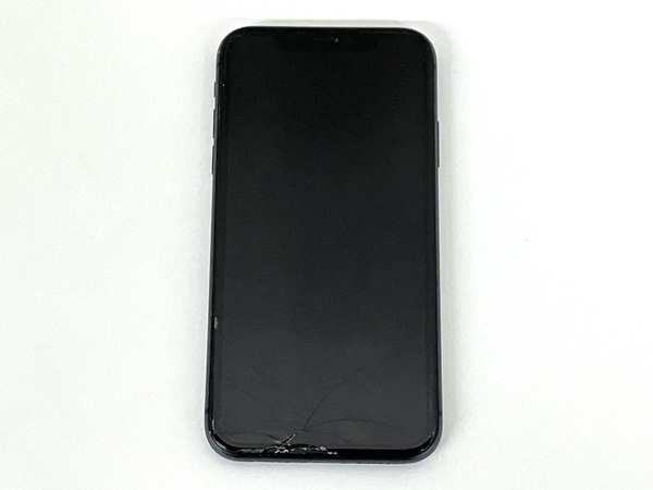 Apple iPhone 11 MWM02J/A スマートフォン 携帯電話 128GB 6.1インチ 74% SIMフリー ブラック ジャンク T8608699_画像6