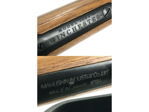 マルシン WINCHESTER ウィンチェスター M1892 シルバー ガスガン 木製 ストック メタル 中古 良好 Y8678103の画像5