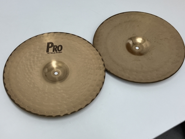 SABIAN PRO Ride Crush Hi-Hats ライド クラッシュ ハイハット シンバル セット 打楽器 セイビアン 中古 Z8632176の画像6