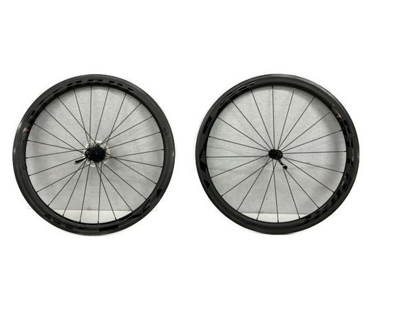 ATTAQUE 45mm UCi ATTA-T451-RD チューブラー カーボンホイール ペア アタッキ 自転車用品 中古 S8665691の画像1