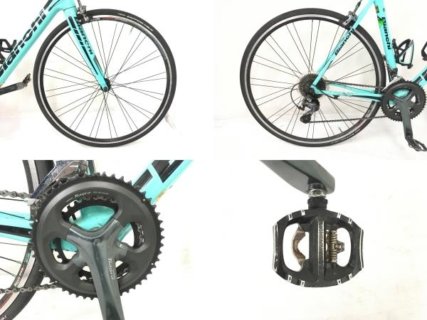 Bianchi ビアンキ INTENSO インテンソ / 2018年モデル 55サイズ / SHIMANO Tiagra リムブレーキ ロードバイク 中古 N8643015_画像6