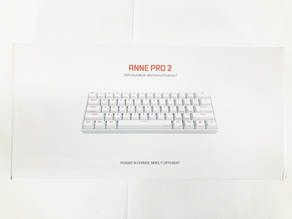 Obinslab ANNE PRO 2 メカニカルキーボード USB有線 PC周辺機器 中古 W8628367_画像2