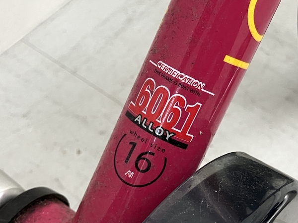 LOUIS GARNEAU K16 Lite 16インチ 子供用 自転車 ピンク ルイガノ 中古 楽Z8526159_画像6