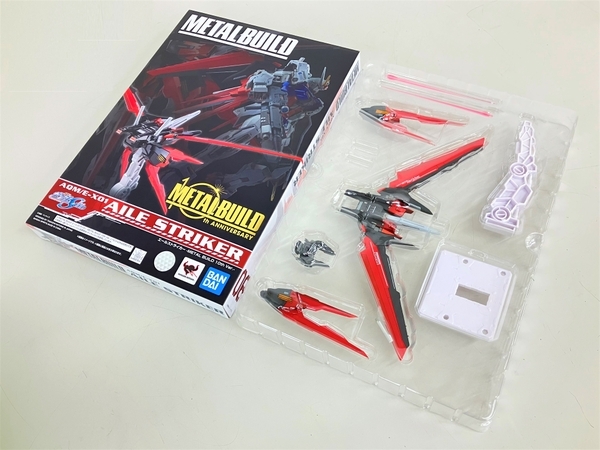 BANDAI AQM/E-X01 エールストライカー METAL BUILD 10th ver 趣味 ガンダム 中古 K8678314_画像1