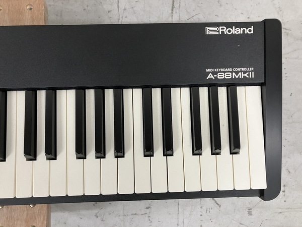 【引取限定】Roland A-88MKII ローランド 2020年製 ペダル カバー付き MIDI鍵盤 音響機材 中古 直S8647414_画像9