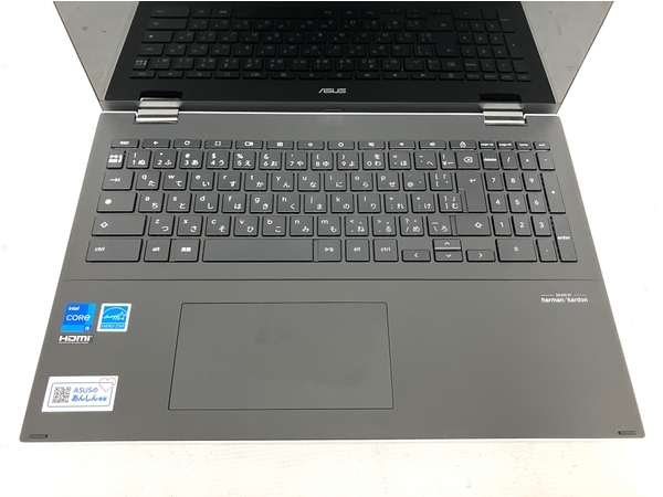 ASUS Chromebook Flip CX5500FEA-E60082 15.6型 ノートパソコン PC i5-1135G7 8GB SSD 256GB 中古 美品 M8564881_画像4