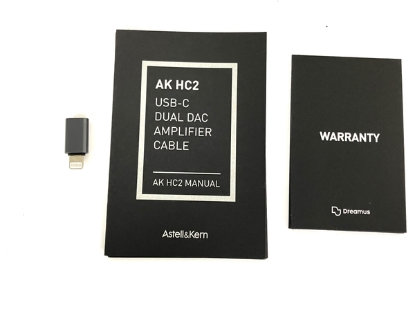 Astell&Kern AK HC3 HI-FI USB DUAL DAC AMPLIFIER CABLE Hi-FiポータブルUSB-DAC 中古 良好 Y8668711の画像2