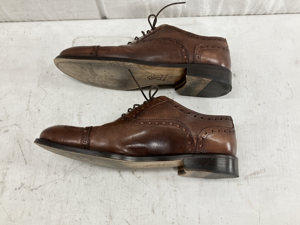 ALEXANDER TREND アレクサンダー サイズ6 1/2 24.5cm ビジネスシューズ 革靴 イタリア製 中古 W8622595の画像5