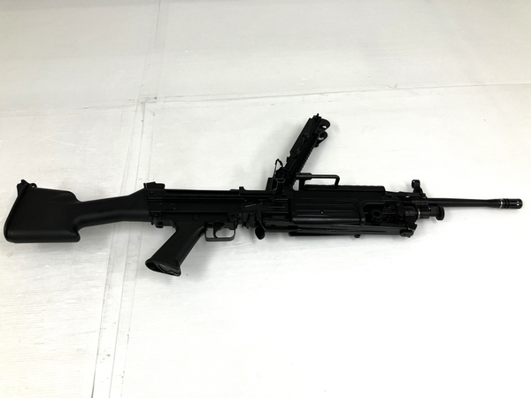 A&K 電動ガン MINIMI ミニミ M249 BOXマガジン トイガン サバイバルゲーム サバゲー 中古 良好 O8593602_画像1