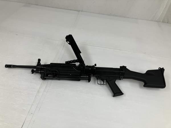 A&K 電動ガン MINIMI ミニミ M249 BOXマガジン トイガン サバイバルゲーム サバゲー 中古 良好 O8593602_画像4