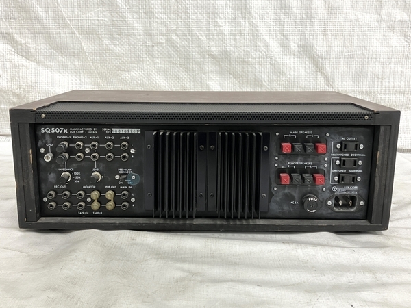 LUXMAN SQ507X プリメインアンプ 音響機材 中古 Y8641729_画像7