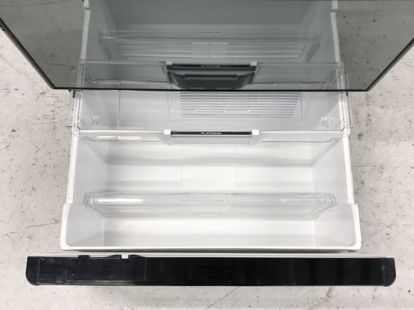 日立 HITACHI ノンフロン冷凍冷蔵庫 R-WX62K (X)型 615L 2020年製 家電 中古 楽 F8632601_画像5