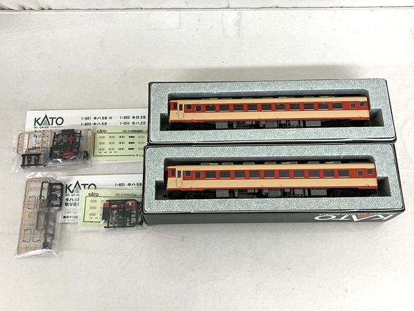KATO 1-603 キハ58 1-604 キハ28 2点セット 鉄道模型 HOゲージ ジャンク T8659110の画像4