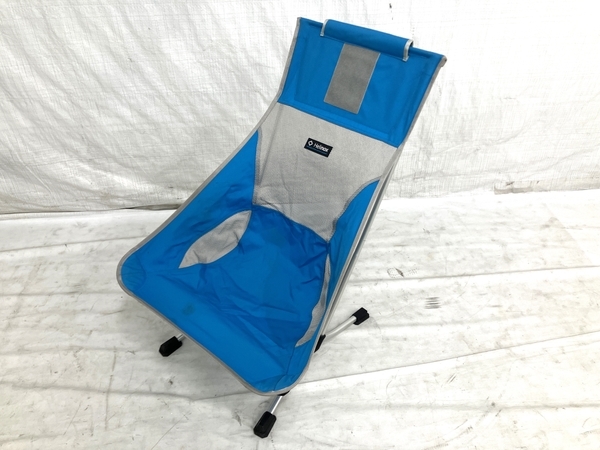 Helinox beach chair ヘリノックス アウトドア キャンプ ビーチチェア 中古 Y8697430_画像1