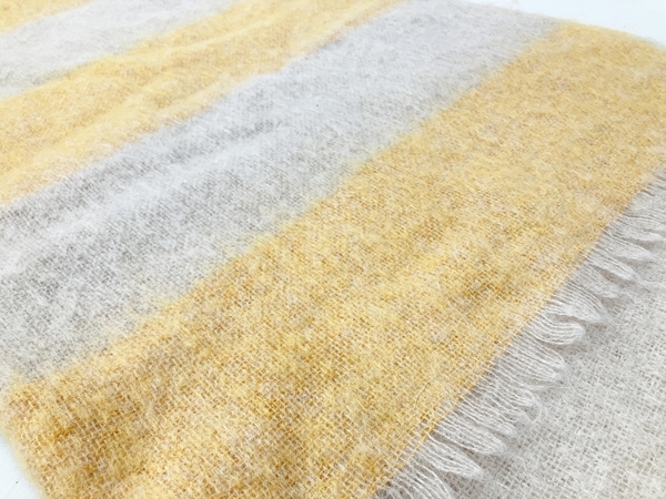 HAY MOHAIR BLANKET ブランケット モヘア メリノウール ファション リトアニア 中古 W8622592の画像4