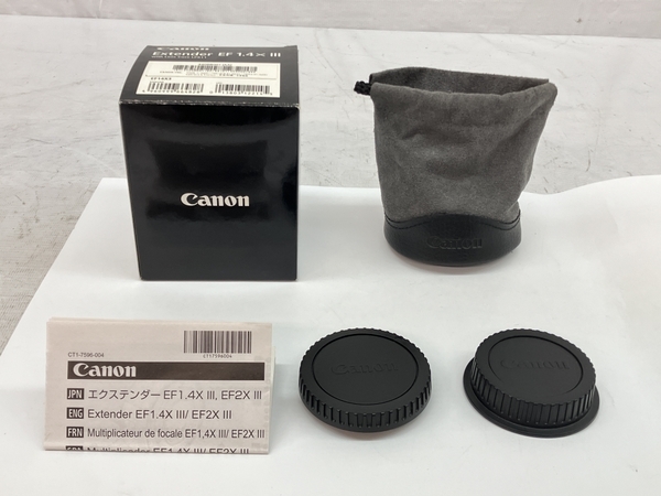 Canon EXTENDER EF1.4X III テレコンバージョンレンズ カメラ アクセサリー キャノン 中古 良好 C8683421_画像2