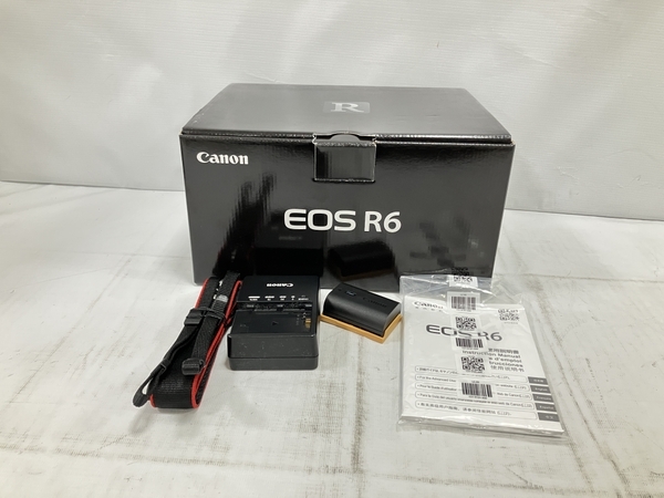 Canon EOS R6 single‐lens reflex camera full size mirrorless body original box equipped used beautiful goods H8647960