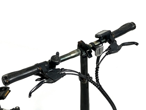 【動作保証】HAIGE ハイガー 7段速 電動アシスト自転車 折畳み 16インチ 中古 訳有 楽 T8695034_画像6