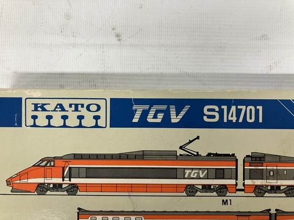 【動作保証】 KATO TGV S14701 6両セット Nゲージ 鉄道模型 中古 S8702898_画像9