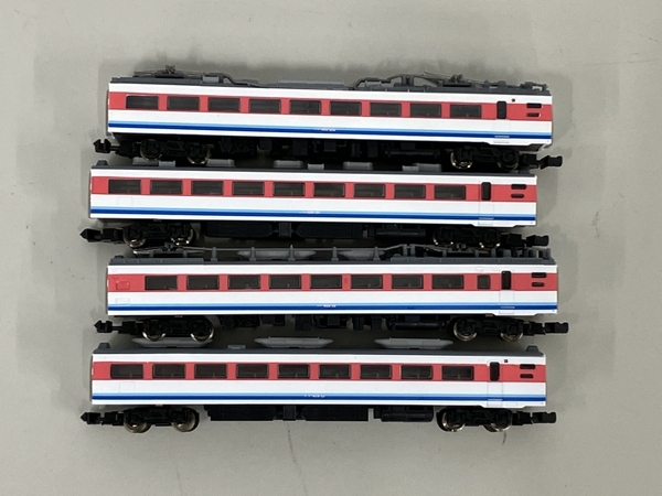 ロクハン Zゲージ 489系 特急形電車 初期型 「白山」 白山色 4両増結セット 中古 美品 K8698935_画像6