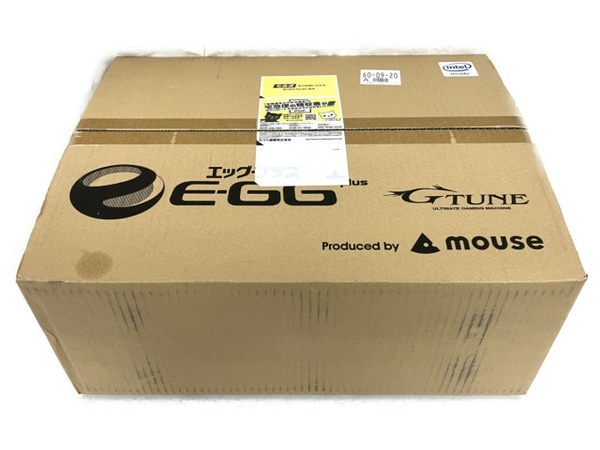 【動作保証】mouse G-TUNE ゲーミング デスクトップ パソコン i7 9700 16GB M.2 NVMe SSD1TB GTX 1660S Win10 未使用 T8626968