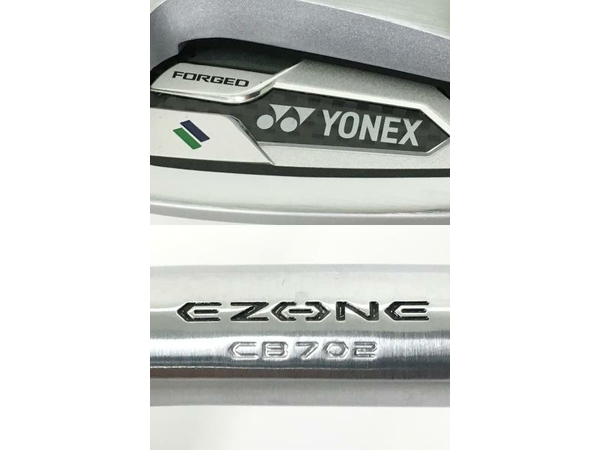 YONEX EZONE CB702 #6〜9,P N.S. PRO Zelos 7 フレックスS アイアン 5本おまとめ 中古 美品 Y8696785_画像2