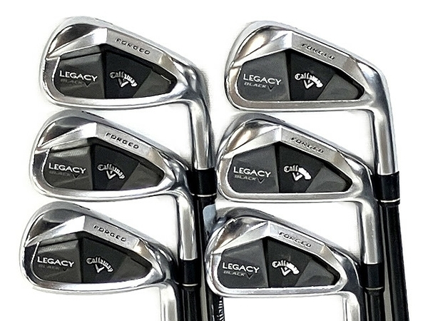 Callaway LEGACY BLACKV FORGED レガシーブラック アイアン 5-9 P 6本 セット 中古 T8695617_画像1