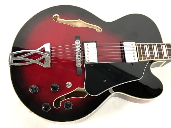 【動作保証】Ibanez AF75-TRS Transparent Red Sunburst フルアコ エレキ ギター 楽器 中古 B8654318の画像2