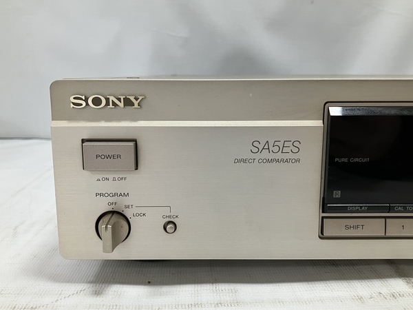 SONY ST-SA5ES FM/AM ステレオ チューナー リモコン付き ラジオ ソニー 音響機材 ジャンク H8691267の画像7