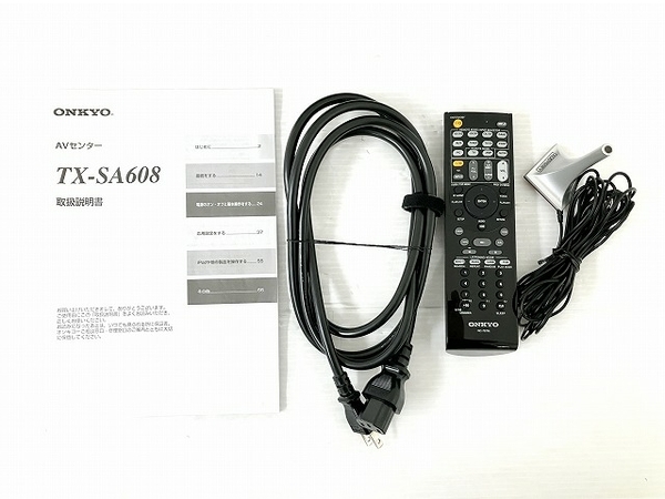 ONKYO TX-SA608 AVアンプ 7.1ch対応 オーディオ 音響機材 オンキョー 中古 O8676948_画像2