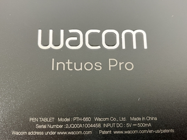 【動作保証】 Wacom Intuos Pro PTH-660 ペンタブレット 中古 N8685500_画像9