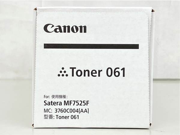 Canon キャノン Toner061 純正 トナー ブラック 未使用 K8679725_画像3