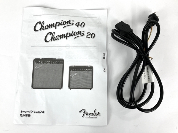 FENDER Champion 20 100V ギターアンプ 音響 フェンダー 中古 Y8659954の画像2