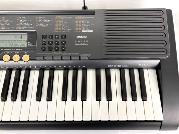 CASIO LK-113 electronic piano Casio musical instruments light navigation keyboard Casio used Y8621089