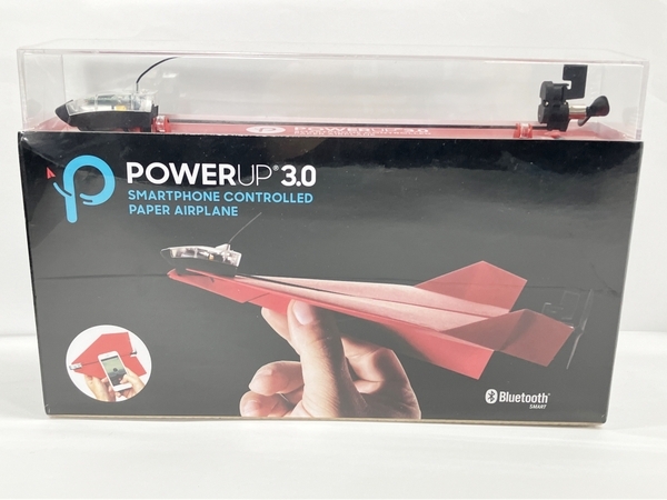 【動作保証】POWERUP3.0 ハイテク紙飛行機型ラジコン Bluetooth スマホコントローラー 未使用 W8693388_画像2