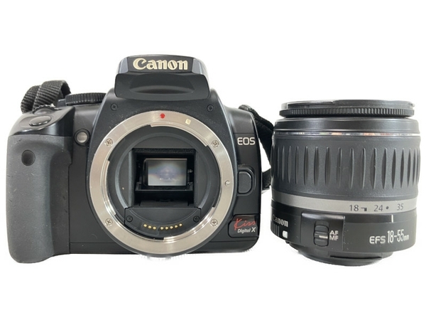 Canon EOS Kiss DIGITAL X レンズキット デジタル一眼カメラ キャノン ジャンク N8700788_画像1