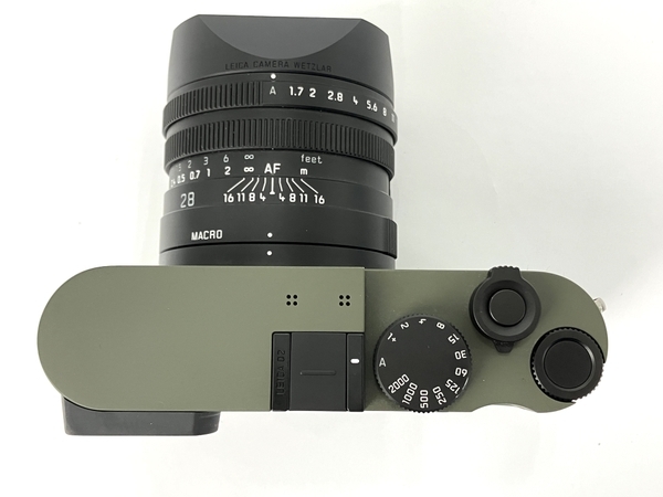 【動作保証】 Leica Q2 Reporter コンパクト デジタル カメラ 元箱付き 特別限定モデル ライカ ダークグリーン リポーター 中古 Y8441932の画像7