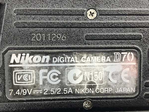 【動作保証】Nikon ニコン D70 デジタル 一眼レフカメラ ニコンFマウント 中古 W8676852_画像9