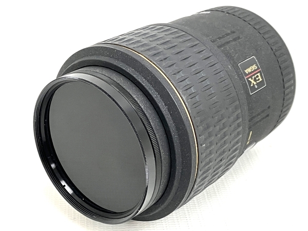 【動作保証】SIGMA MACRO 105mm F2.8 EX キャノン用 EFマウント レンズ カメラ 訳有 M8671953_画像1