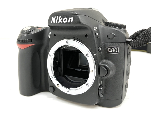 【動作保証】Nikon D80 一眼レフカメラ ボディ バッテリー付き 充電器なし ニコン 中古 良好 O8652809_画像1