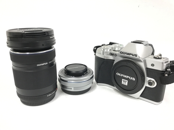 OLYMPUS OM-D E-M10 III 14-42mm 40-150mm ミラーレス一眼カメラ ダブルズームキット 中古 T8638550_画像1