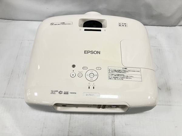 【動作保証】 EPSON EH-TW6100 プロジェクター ホームシアター 3Dメガネ付き エプソン 中古 H8690373の画像6