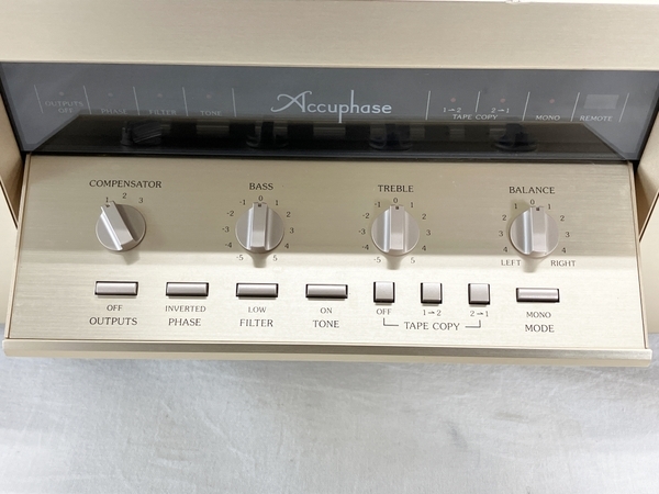 [ operation guarantee ]Accuphase C-275 AD-275 phono equalizer unit attaching pre-amplifier RC-10 remote control Accuphase excellent W8629344