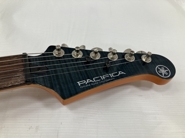 YAMAHA PACIFICA PAC612VIIFM IDB ヤマハ パシフィカ612 エレキギター ストラト インディゴブルー 中古 H8668598_画像6